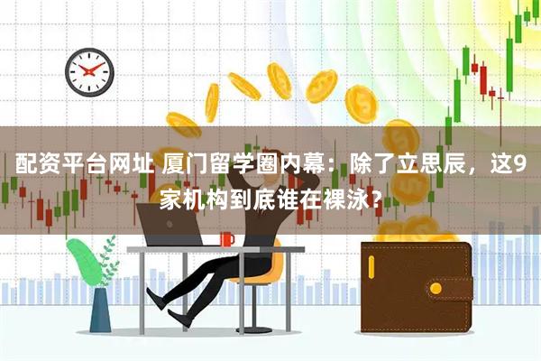 配资平台网址 厦门留学圈内幕：除了立思辰，这9家机构到底谁在裸泳？